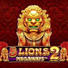 5 Lions Megaways 2 logo by Pragmatic Play at LuckyHills Casino