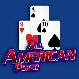All American Poker logo – Table Games by RTG (Reel Time Gaming) at LuckyHills Casino