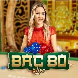 Official Live Casino logo: Bac Bo by Evolution at LuckyHills Casino