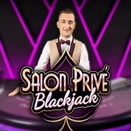 Blackjack Salon Privé casino game by Ezugi – featured logo at LuckyHills Casino