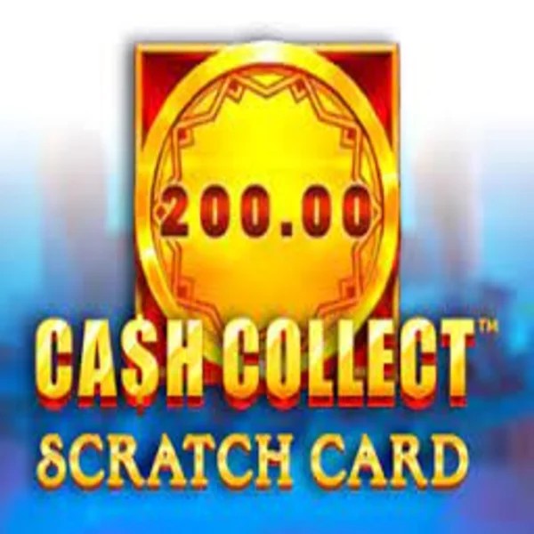 Cash Collect Scratch slot logo by Playtech at LuckyHills Casino