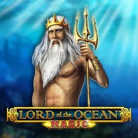 Logo of Lord Of The Ocean Magic from Novomatic at LuckyHills Casino