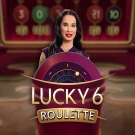 Lucky 6 Roulette logo – Live Casino by Pragmatic Play at LuckyHills Casino