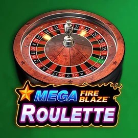 Mega Fire Blaze Roulette slot visual from Playtech available on lucky-hillscasino.ca