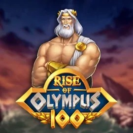 Rise of Olympus 100 logo – Slots by Play'n GO at LuckyHills Casino
