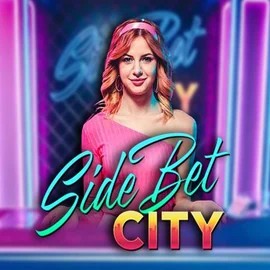 Enjoy Side Bet City by Evolution – logo hosted on lucky-hillscasino.ca